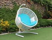 Mẫu xích đu mây nhựa ngoài trời ngộ nghĩnh, xinh xắn qd   428...