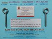 Bu lông mắt vòng, bu long vòng móc m6,8,10,12 hà nội 0913521058 thanh sơn có...