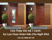 Cửa thép vân gỗ 1 cánh: sự lựa chọn hoàn hảo cho ngôi nhà 