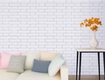 Giấy dán tường giả gạch xám: bí quyết mang vẻ đẹp industrial   mộc...