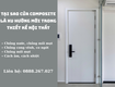 Cửa composite là xu hướng mới trong thiết kế nội thất