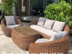 Sofa sò nhựa giả mây