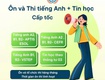 Tuyển sinh ôn và thi chứng chỉ Tin học cơ bản theo Thông tư 03 và Tiếng Anh...