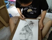 Lớp vẽ ở sài đồng long biên