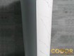 Lavabo trụ đứng liền khối trắng xám codor la37 