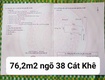 Cần bán lô đất đẹp tại ngõ 38 cát khê, tràng cát, hải an ...