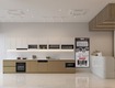 Tủ bếp inox cho nhà chung cư 