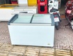 Tủ đông kem cửa kính hiệu liebherr 400l sản xuất malaysia mới 91 