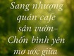 Vì công việc cá nhân hiện tại quá tải, mình cần sang nhượng lại quán cafe