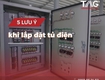 5 lưu ý khí lắp đặt tủ điện 