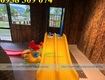 Cầu trượt đôi, cầu trượt mini, cầu trượt ngoài trời giá rẻ 