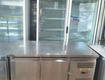 Tủ bàn đông inox 2 cánh hiệu alaska dài 1.36m mới 92 