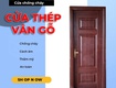 Cửa thép vân gỗ Saigondoor 