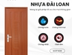 Cửa nhựa đài loan ghép thanh