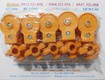 Ròng rọc nhựa treo dây cáp điện 0912521058 puly nhựa màu vàng cam treo dây...