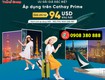 Cathay pacific ưu đãi vé quốc tế chỉ từ 94 usd khứ hồi 