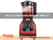 Hướng dẫn thủ tục nhập khẩu máy xay sinh tố