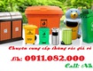 đại hạ giá thùng rác nhựa giá rẻ  thùng rác 120l 240l 660l màu...