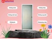 Cửa nhựa ABS Hàn Quốc 