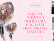Bật mí những ý nghĩa của các loài hoa trong tình yêu 