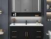 Tủ Lavabo Nhà Tắm Gương Soi Đèn LED CODOR TN8716Đ 