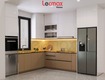 Tủ bếp inox 3 lớp 
