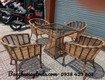 Bàn ghế cafe sân vườn 