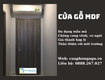Nâng Tầm Không Gian Sống Với Cửa MDF Cao Cấp 