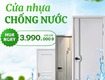 Cửa Nhựa Chống Nước Hot Nhất Hiện Nay 