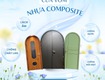 Cửa Nhựa Composite   Bền Đẹp, Chống Mối Mọt, Chống Ẩm Hiệu Quả 