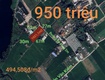 Bán lô đất lúa hai mặt đường  bê tông giá 950 triệu 