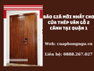 Báo Giá Mới Nhất Cho Cửa Thép Vân Gỗ 2 Cánh Tại Quận 1 
