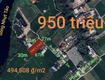 Bán lô đất lúa hai mặt đường  bê tông giá 950 triệu 