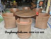 Bộ bàn ghế cafe mây nhựa giá rẻ 