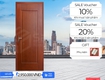 Cửa gỗ HDF Veneer Saigondoor 