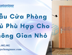 Mẫu Cửa Phòng Ngủ Phù Hợp Cho Không Gian Nhỏ 