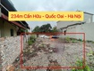 Chính chủ bán lô đất đẹp 234m tại cấn hữu quốc oai hà nội 