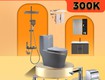 Combo Thiết Bị Vệ Sinh Nhà Tắm Tiết Kiệm CODOR   CB20 