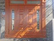 Cửa thép vân gỗ hiện đại 