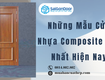 Những mẫu cửa nhựa composite đẹp nhất hiện nay