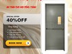 Cửa chống cháy Saigondoor 