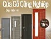 Cửa gỗ công nghiệp