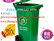 Lưu ý khi sử dụng thùng rác nhựa 120 lít 