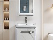 Tủ Lavabo Nha Tắm Nhôm Vân Đá 50cm MT T7512 