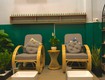 Ghế mây làm nail 