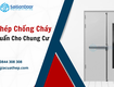 Cửa Thép Chống Cháy Đạt Chuẩn Cho Chung Cư 