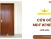 Cửa Gỗ MDF Veneer Tại Hóc Môn   Sang   Bền   Giá Hợp Lý...