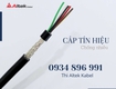 Cáp tín hiệu chống nhiễu 0.22mm    2, 4, 6, 8 lõi 