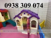 Nhà chơi cổ tích mầm non, nhà chòi cổ tích, nhà cổ tích nhựa 