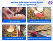 Núm cao su vặt lông gà vịt ngan ngỗng... 